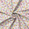 Printed Popelin FINCK White / Muted Multicolored